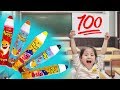 빨리 색칠하는 방법이 없을까요?!! 서은이의 핑크퐁 색연필 색칠놀이 영어 수학 공부 Giant Colored Pencil Alphabet Song