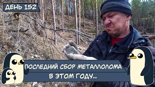 (День 152) ПОСЛЕДНИЙ СБОР МЕТАЛЛОЛОМА В ЭТОМ ГОДУ...