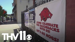 Celebrations kick off ahead of Razorbacks season opener