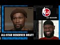 LeBron James and Kevin Durant draft their All-Star Game reserves | NBA on ESPN