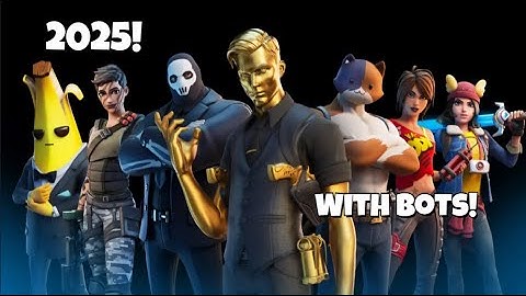 How to Play Chapter 2 Season 2 With *BOTS* in 2025!