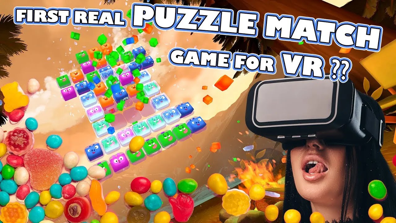 Puzzle Adventure VR - our free EA approach (•¯ ∀ ¯•) chill (Imagine Candy Crush for VR)