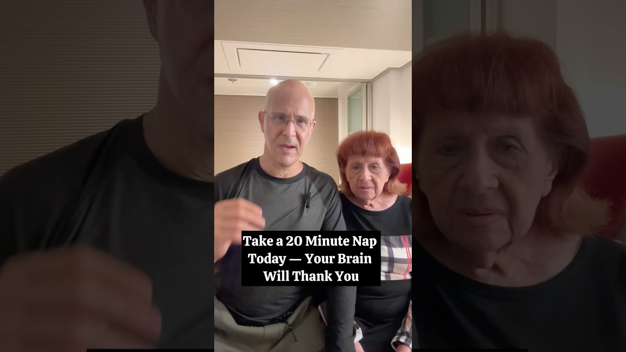 Take a 20 Minute Nap Today — Your Brain Will Thank You! #drmandell #nap #sleep #brain