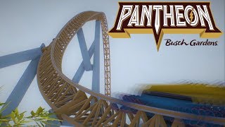 PANTHEON  Busch Gardens Williamsburg  POV Animation, NoLimits