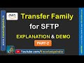 AWS - Transfer Family | Managed SFTP Service from AWS | Demo from Scratch | Part 02