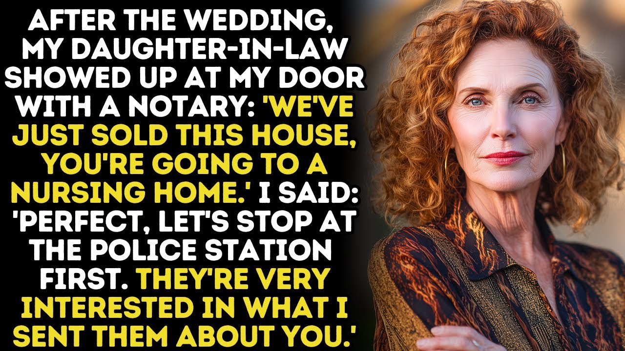 My Daughter-In-Law Married My Son To Take My House. She Arrived After The Wedding With A Notary