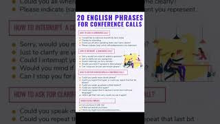 Conference Call English