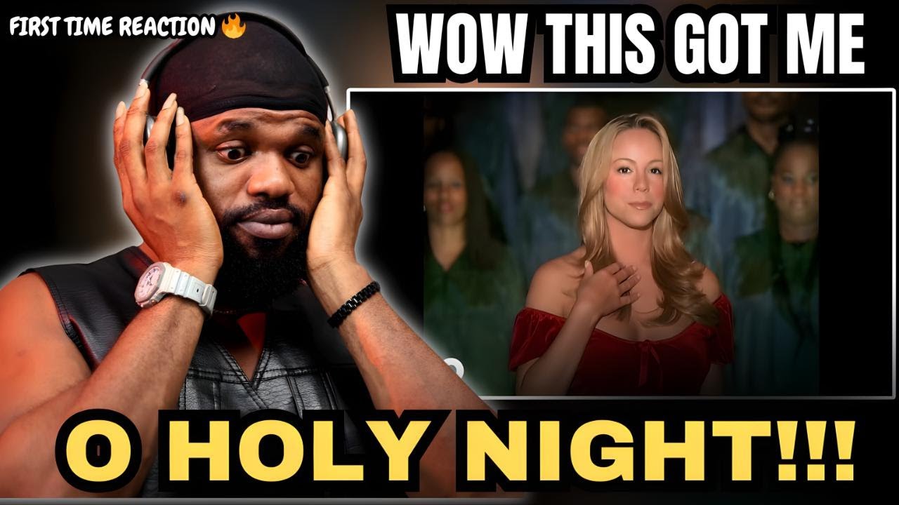 WOW THIS GOT ME | mariah carey - O holy night | FIRST TIME REACTION