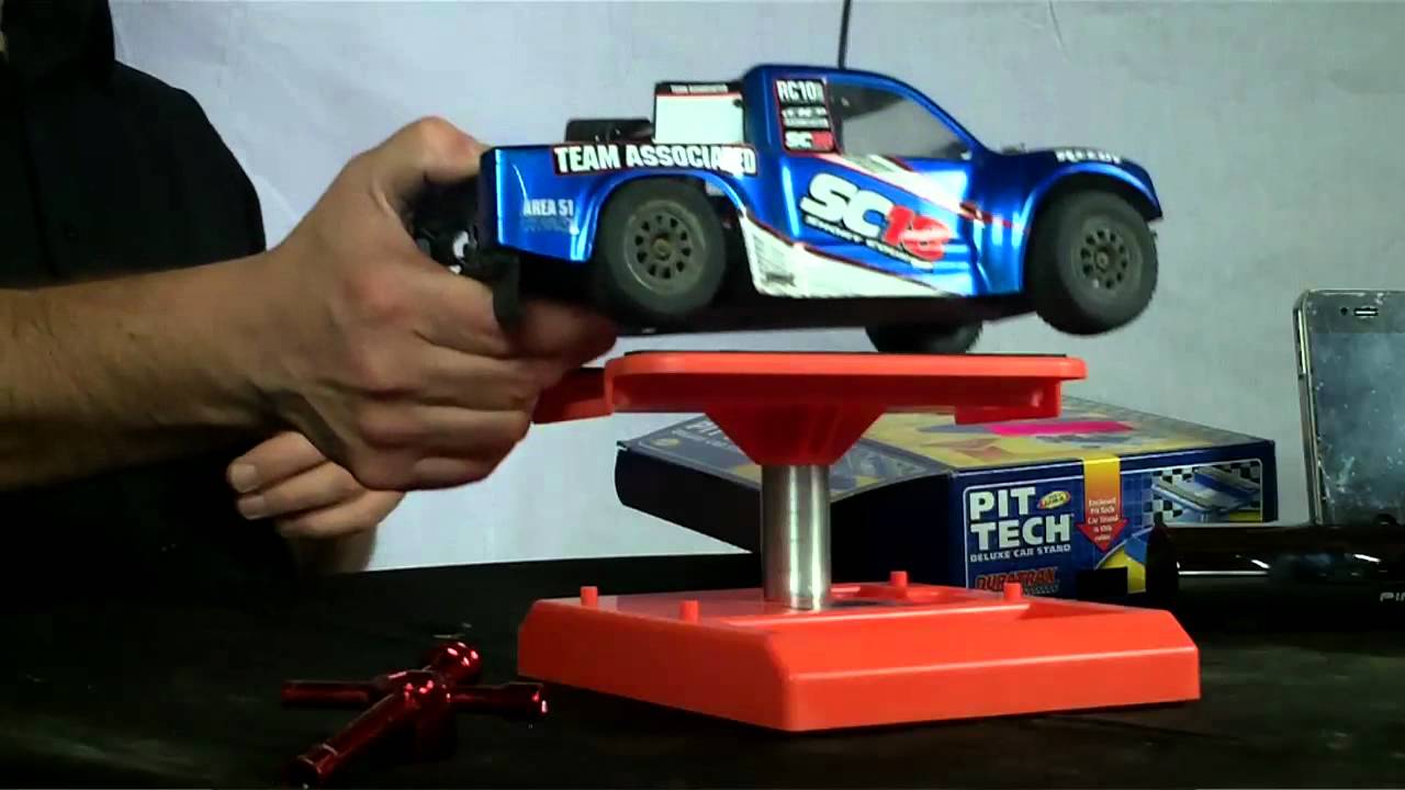 duratrax pit tech deluxe truck stand