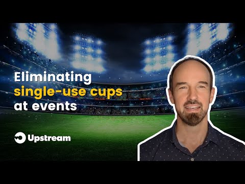 Eliminating single-use cups at events