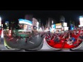 360 Degree Theta S Timelapse of Timesquare, NY