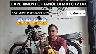 HASILNYA MENGEJUTKAN😱 EXPERIMEN ETANOL   EVALUBE PRO   PERTALITE DI MOTOR 2 TAK
