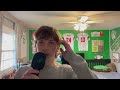 asmr ~ rambling while i walk around my room