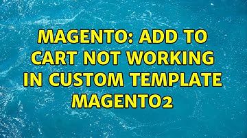 Magento: Add to cart not working in custom template magento2