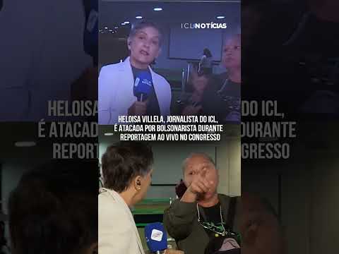 URGENTE: Heloisa Villela é atacada por bolsonarista durante reportagem ao vivo no Congresso thumbnail