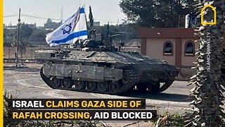 ISRAEL CLAIMS PALESTINIAN SIDE OF RAFAH CROSSING, AID BLOCKED by Islam Channel 1,076 views 7 days ago 1 minute, 16 seconds