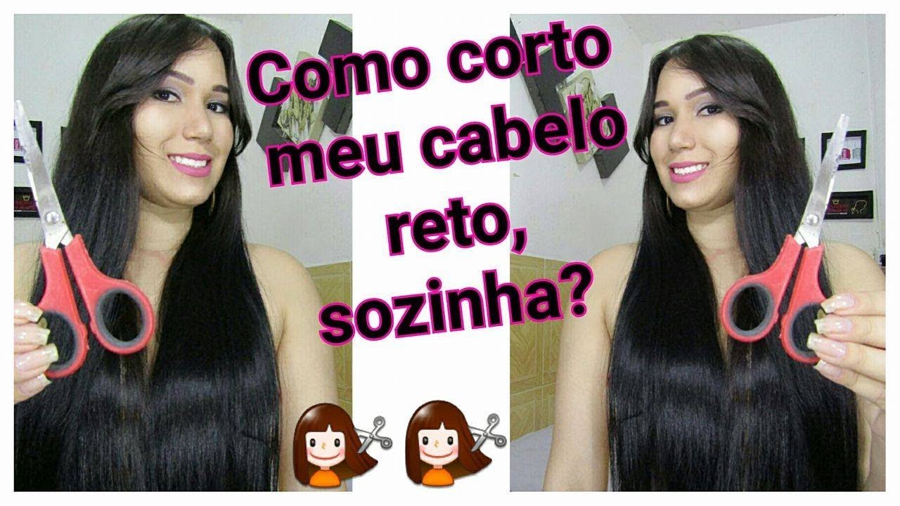 Como Cortar As Pontas Do Cabelo Sozinha Em V
