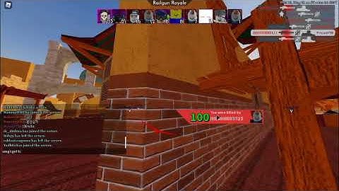 100 Kills In Broken Server / Roblox Arsenal