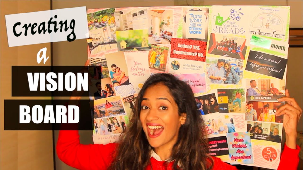 VISION BOARD Ideas Achieving GOALS in 2020 YouTube