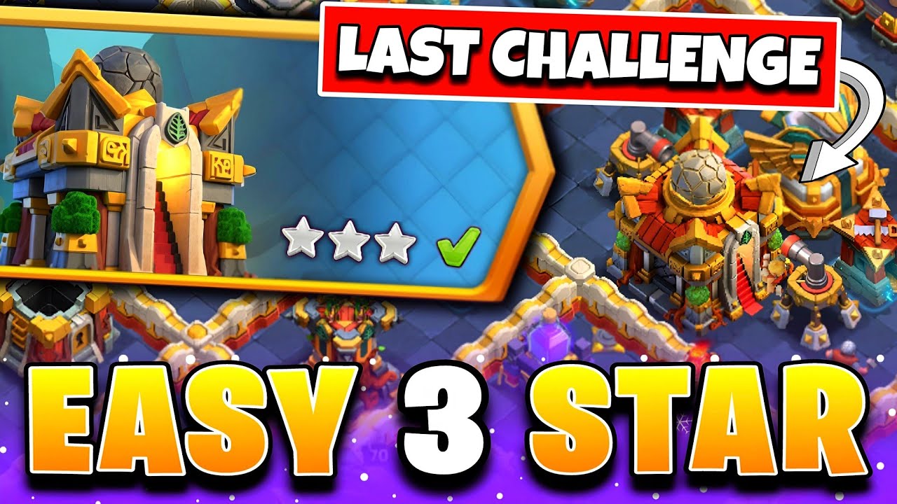 How To 3 Star Last Townhall 16 Challenge In C.o.C