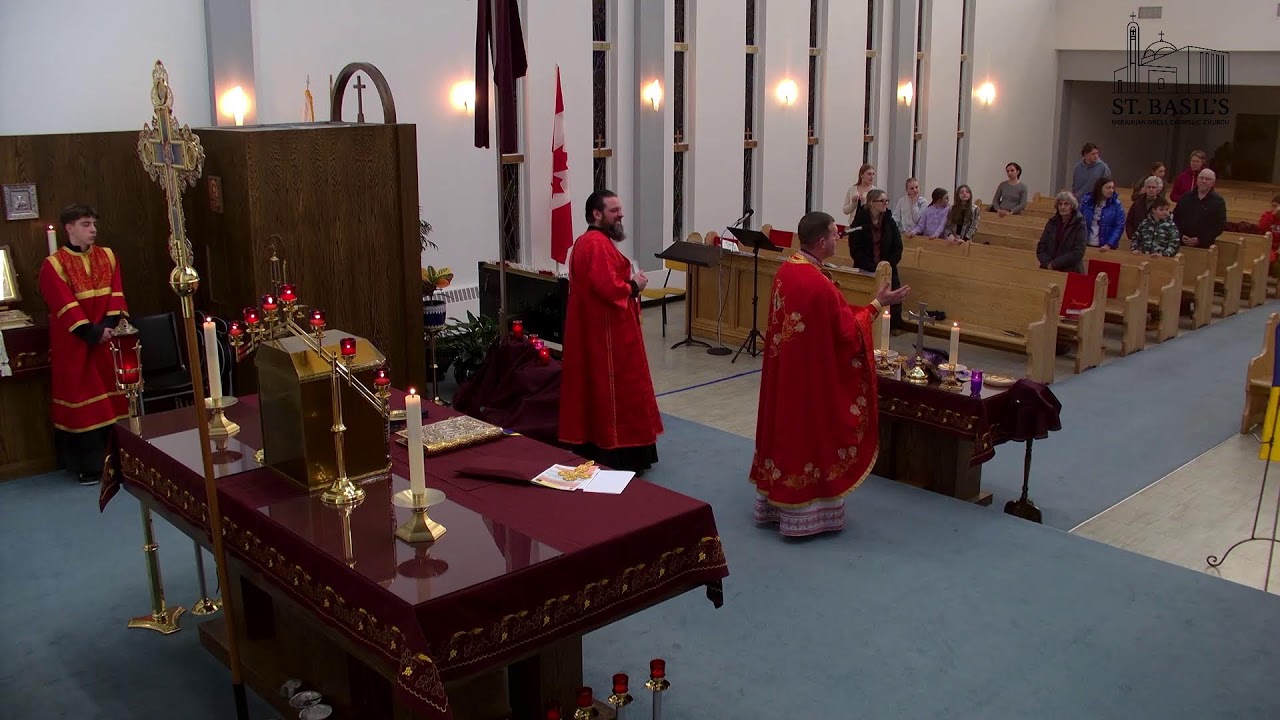 February 22, Liturgy God’s Blessings for Kashytsyn, PANAKHYDA