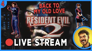 🔴LIVE  -  ⚡RESIDENT EVIL 2 CLASSIC⚡#4 Leon B