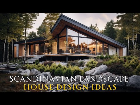 Creating Architectural Harmony: Scandinavian Landscape House