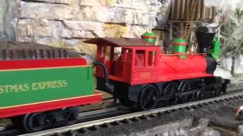 Mth 4-6-0 custom led Christmas ten wheeler w/ PS3 upgrade