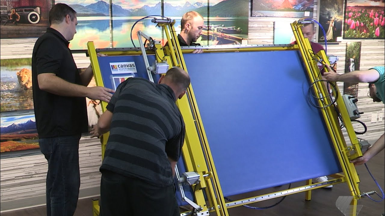 Canvas Stretch Master Production Setup YouTube