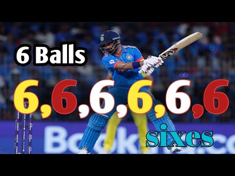 6 ball 6 sixes in an over | cricket history - YouTube