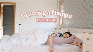 Growing A Human Is Tiring | August Vlog