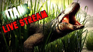 Krawll Unchained Live Stream -Path of Titans - Megalania