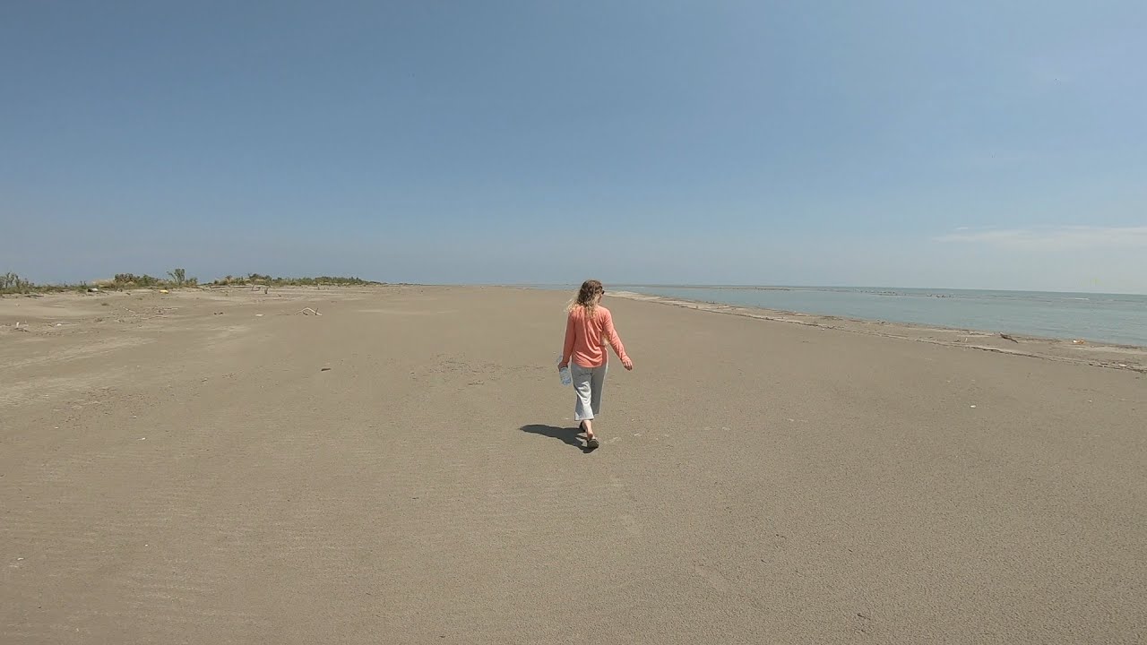 What We Do When The Waves Get Too Big - We Sail to a DESERTED BEACH In The Middle Of NOWHERE