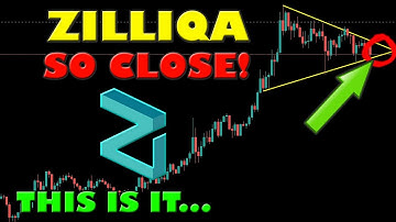 ZILLIQA ZIL GETTING SO CLOSE TO A MAJOR MOVE! QUICK BITCOIN UPDATE