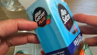 Reviewing Alka-Seltzer Plus The Ultimate Cold And Flu Relief?