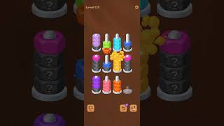 Nuts Sort Journey Short gameplay video  #fypシ#puzzlemaster  #level-121