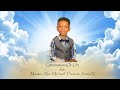 Celebration Of Life for Master Alan-Michael Thomas Jones IV