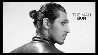 Men's Hairstyle ♦  DIY ♦ The Man Bun ♦ Helium™ screenshot 1