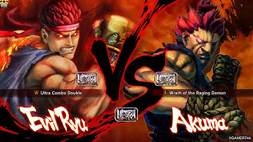 Ultra Street Fighter IV - Evil Ryu Vs. Akuma (HARDEST)