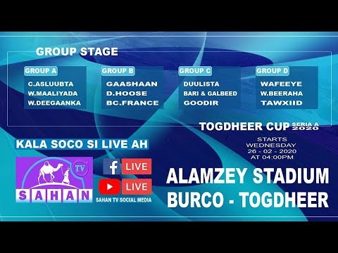 FINAL | TOGDHEER CUP | W.DUULISTA VS W.MAALIYADA | ALAMZEY STADIUM