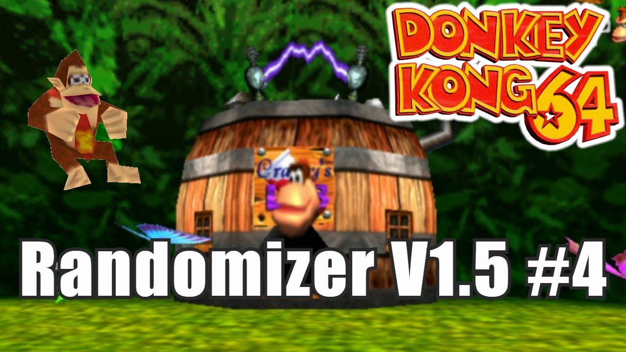 Donkey Kong 64 Randomizer V1.5 4 in 15310 [Wii U] YouTube