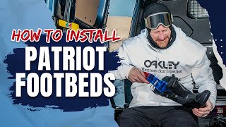 How to Install and Heat Mold Patriot Footbeds