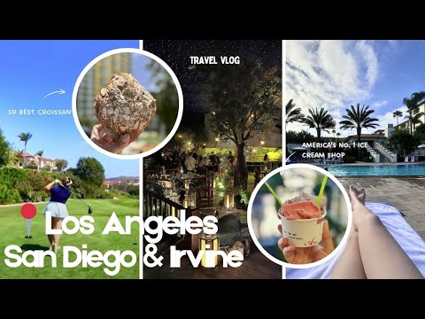 [Travel vlog] The Best of SoCal: A 4-Day Travel Vlog Experience || Food and Fun