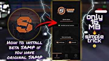 HOW TO INSTALL BETA SAMP IF YOU HAVE ORIGINAL SAMP | BETA SAMP TUTORIAL VIDEO | #sampbeta #malayalam