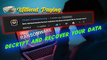 How to Decrypt Ransomware Attack Encrypted files, Recover Encrypted Data ( Easiest Method )