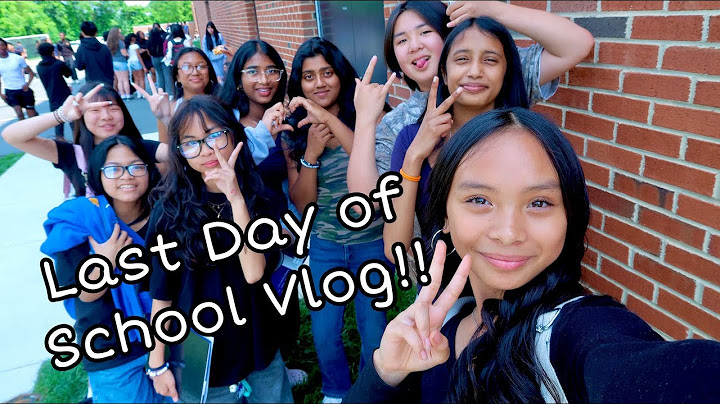 LAST DAY OF SCHOOL VLOG (GRWM + Vlog!)