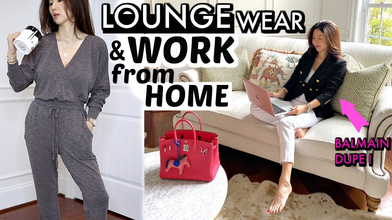 LOUNGE WEAR and WORK FROM HOME OUTFIT IDEAS TRYON HAUL CHARIS ️