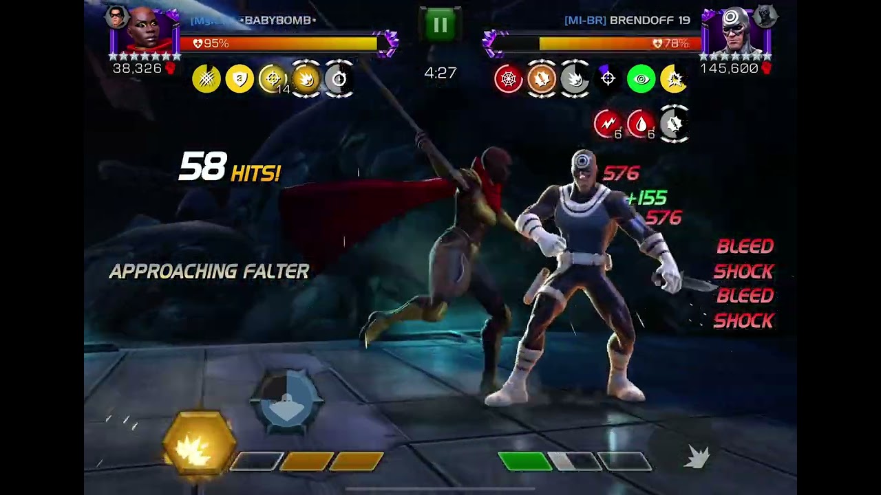 Okoye vs Node 47 Bullseye