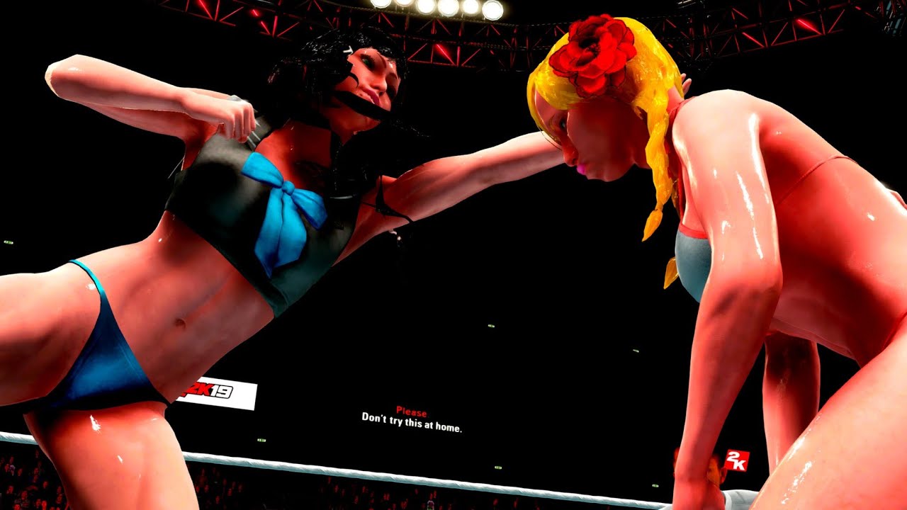 Wwe 2k19 Rio Kazama Vs Dixie Clemets Submission Match Ps4 Caw Diva By Oz Jujiken