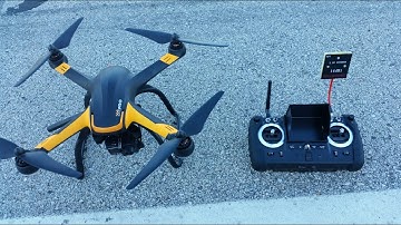 hubsan h109s & XDAMODEL Panel  FPV Test, Long Range